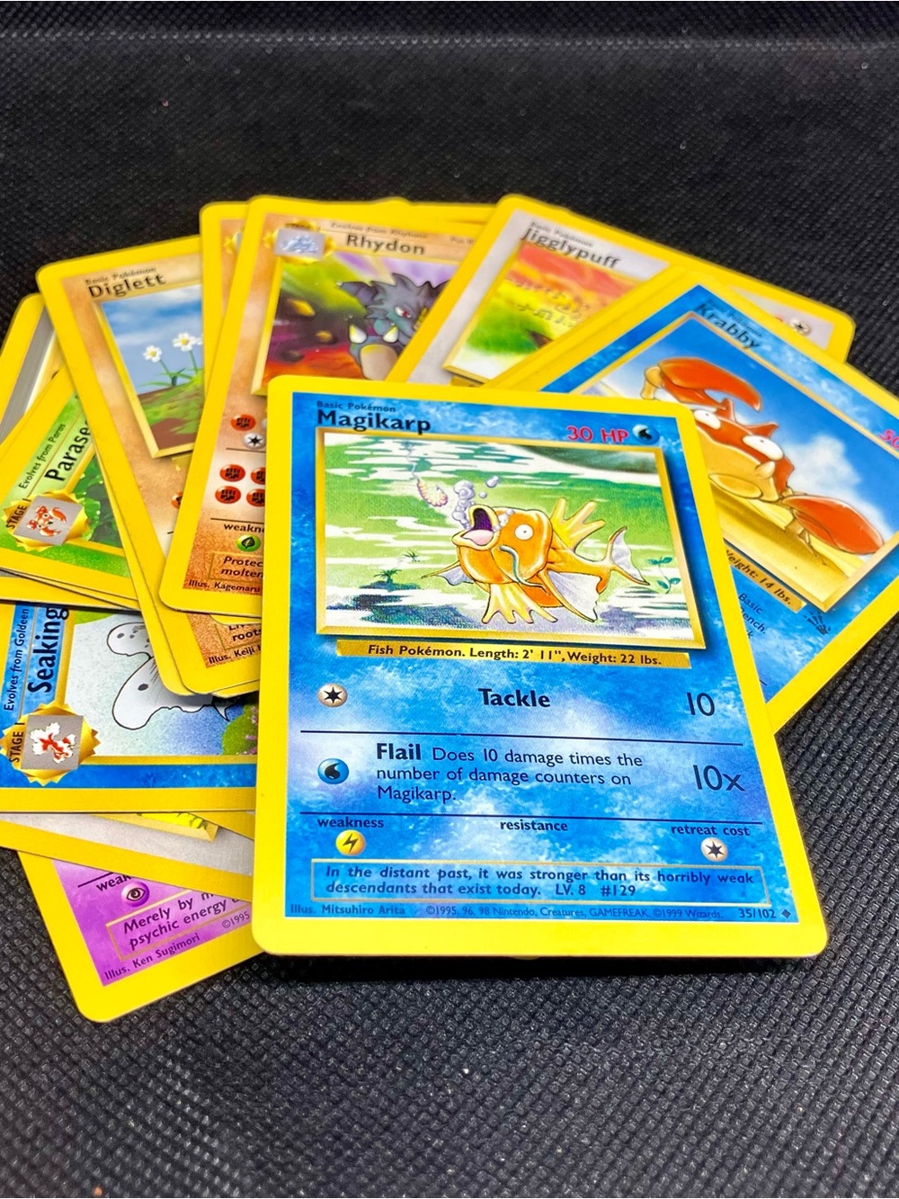 Pokémon Jungle Set Commons 1st Edition Mixed Lot (30 Cards)